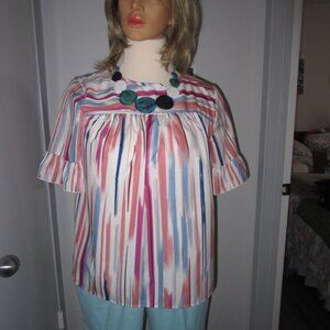 NWT - Women's Striped Top, Size 1XL, from Emery Rose by Shein